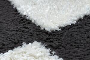 Kusový koberec Mode 8531 abstract cream/black 80x150 cm