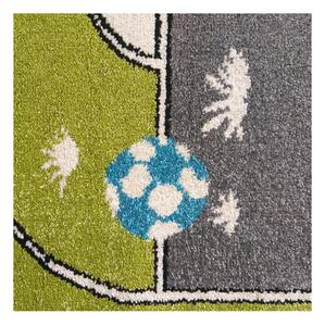 Barevný koberec s motivem Fotbalové hřiště