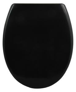 Spirella WC prkénko EASY CLIP, černé, duroplast Thermodur