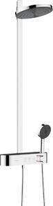 Hansgrohe Pulsify S Showerpipe 260 2jet EcoSmart se ShowerTablet Select 400, chrom 24241000