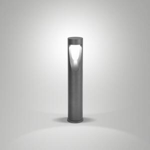 Fabas Luce LED osvětlení cesty Teo, výška 60 cm, černé, kov, IP65, Černá, Hliník, Moderní
