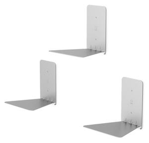 Kovové police ve stříbrné barvě v sadě 3 ks 14 cm Conceal – Umbra
