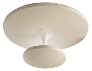 LED stropní svítidlo Conrad, písková, Ø 50 cm, kov, stmívatelné