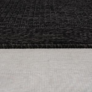 Kusový koberec Aruba Alfresco Weave Charcoal – na ven i na doma 80x150 cm