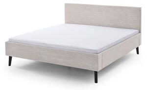 Béžová čalouněná dvoulůžková postel 180x200 cm Avola – Meise Möbel