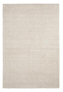 Krémový ručně tkaný vlněný koberec 160x230 cm Calira – Kave Home