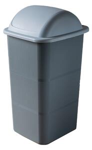 BELLI e FORTI s.r.l. Belli E Forti výklopný odpadkový koš FLIP, šedý, plast, 24 L