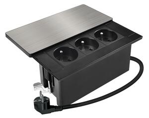 Solight PP128 - Vestavná zásuvka 3Z