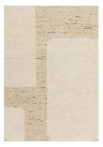 Béžový oboustranný/ručně tkaný vlněný koberec 120x170 cm Napa Tumbla – Asiatic Carpets