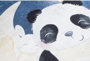 Dětský koberec se spící pandou