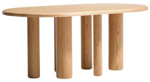 Kave Home Dřevěný jídelní stůl Mailen 180 x 105 cm