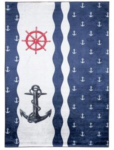 Dětský koberec s námořnickým motivem