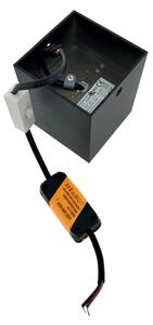 LED Bodové svítidlo LED/5W/230V 3000/4000/6400K 7,5x7,5 cm černá