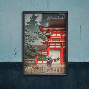 Plakát na zeď Plakát na zeď Sanctuary of Kasuga v Nara