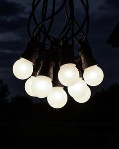 LED Venkovní dekorační řetěz 10xLED/0,36W/230V 4,5 m IP44 černá 2