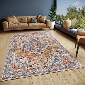 Kusový koberec Luxor 105645 Strozzi Red Multicolor 80x120 cm
