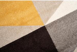 Moderní koberec s trojúhelníkovým vzorem