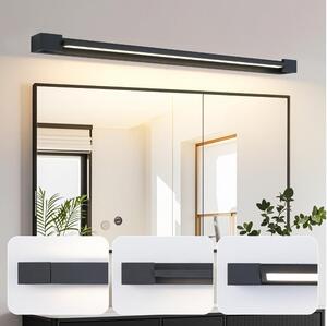 Brilagi-LED Koupelnové osvětlení zrcadla AQUA LINE LED/24W/230V 90 cm IP44 černá