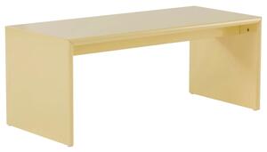 Jotex Žlutý konferenční stolek OIA 100 x 44 cm