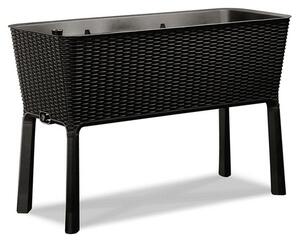 KETER EASY GROW 120L květináč / záhon na dlouhých nohách, antracit