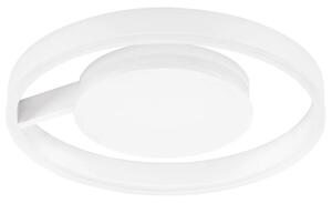 Nova Luce Bílé kovové stropní LED světlo Siena 40 cm