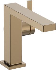 Hansgrohe Tecturis E Páková umyvadlová baterie 110 Fine CoolStart EcoSmart+ bez odtokové soupravy, kartáčovaný bronz 73021140