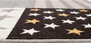 Dětský koberec s hvězdičkami