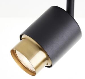 Brilliant - LED Bodové svítidlo COVELO 3xGU10/5W/230V černá/zlatá