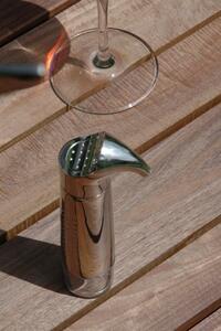 Atelier du Vin Vakuová pumpa kovová + 2 zátky na víno