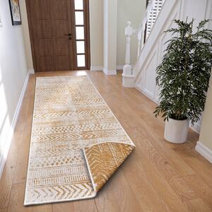 Kusový koberec Twin Supreme 105787 Ochre – na ven i na doma 80x250 cm