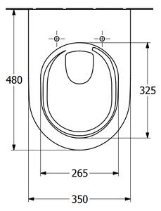 Villeroy & Boch Architectura Combi-Pack - SET závěsné WC TwistFlush[e³] + sedátko SoftClosing, alpská bílá 4687CL01