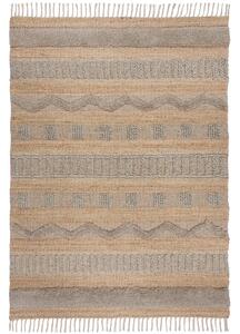 Kusový koberec Jubilant Medina Jute Natural/Grey 120x170 cm
