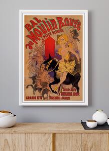 Retro plakát Retro plakát BAL AU MOULIN ROUGE