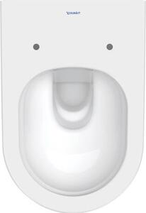 Duravit D-Neo - Závěsné WC 540x370 mm, rimless, WC sedátko SoftClose, bílá 45770900A1