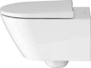 Duravit D-Neo - Závěsné WC 540x370 mm, rimless, WC sedátko SoftClose, bílá 45770900A1