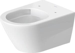 Duravit D-Neo - Závěsné WC 540x370 mm, rimless, WC sedátko SoftClose, bílá 45770900A1