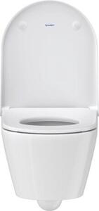 Duravit D-Neo - Závěsné WC 540x370 mm, rimless, WC sedátko SoftClose, bílá 45780900A1