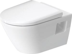 Duravit D-Neo - Závěsné WC 540x370 mm, rimless, WC sedátko SoftClose, bílá 45780900A1