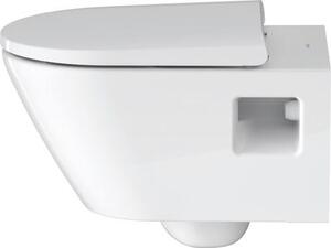 Duravit D-Neo - Závěsné WC 540x370 mm, rimless, WC sedátko SoftClose, bílá 45780900A1
