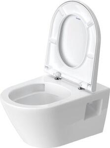 Duravit D-Neo - Závěsné WC 540x370 mm, rimless, WC sedátko SoftClose, bílá 45780900A1