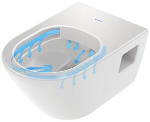 Duravit D-Neo - Závěsné WC 540x370 mm, rimless, WC sedátko SoftClose, bílá 45780900A1