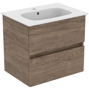 Ideal Standard i.life - Umyvadlo se skříňkou 600 mm, ořech