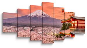 Obraz - Fujiyoshida, Japonsko (210x100 cm)