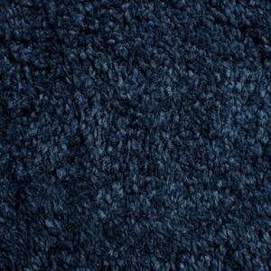 Kusový koberec Shaggy Teddy Navy 80x150 cm