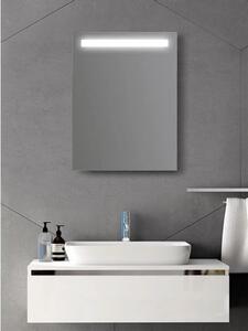 EBS Beli Zrcadlo 60x80 cm s LED osvětlením a vypínačem BELIZ6080