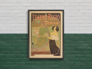 Plakát Plakát Teatro Regio, Torino