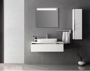 EBS Beli Zrcadlo 80x70 cm s LED osvětlením a vypínačem BELIZ8070
