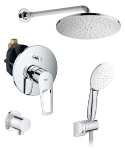 GROHE Set 3 - Sprchový systém pod omítku, komplet, chrom