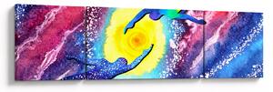 Obraz - Dotek (170x50 cm)