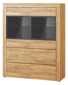 Szynaka Vitrína Kama II 15 119 cm dub Camargue
